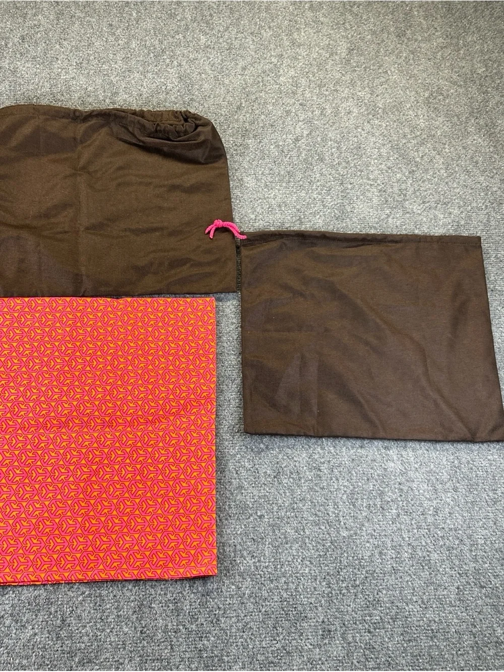 Kate Spade Tory Burch dust bags three